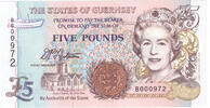 Guernsey £5 nd. bfr 50,00 EUR  zzgl. 15,00 EUR Versand