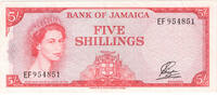 Jamaica 5 Shilling nd. fbfr 50,00 EUR  zzgl. 15,00 EUR Versand