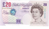 Great Britain £20 nd. bfr- 40,00 EUR  zzgl. 15,00 EUR Versand
