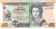Belize $10 2001 bfr 70,00 EUR  zzgl. 15,00 EUR Versand