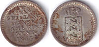 Danish West Indies 10 Skilling 1845 unz patina 250,00 EUR  zzgl. 22,00 EUR Versand