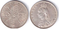 Great Britain Florin 1887 unz 110,00 EUR  zzgl. 22,00 EUR Versand