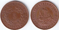 Egypt &quot;Suez&quot; 5 Francs Token Suez 1865 bfr 2000,00 EUR  zzgl. 22,00 EUR Versand