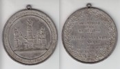 Bauwerke Zinnmedaille Auf die Errichtung des Luther Denkmals in Worms -