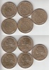 Frankreich 50 Centimes Fünfte Republik 50 Centimes 1964 (5 Stück)