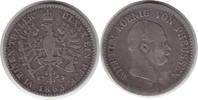 Altdeutschland 1/6 Taler Brandenburg-Preussen Wilhelm I. 1/6 Taler 1863 A