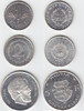 Ungarn 1, 2 und 5 Forint Ungarn Volksrepublik 1949-1989 1,2 und 5 Forint 1966-1967 (3 Stück) Restrikes