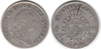 Schweden 1/6 Riksdaler Gustav III. 1/6 Riksdaler 1777 OL