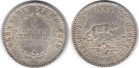 Altdeutschland 1/6 Taler Anhalt-Bernburg Alexander Carl 1/6 Taler 1862 A