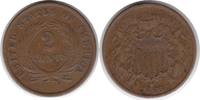 USA 2 Cents 2 Cents 1868