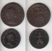 Grossbritannien Farthing & Halfpenny George I. Farthing & Halfpenny 1719 und 1724 (2 Stück) Image