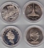Kanada / Norwegen 5 Dollars / 20 Kronen 5 Dollar und 20 Kronen 1999 Auf die Reise der Vikinger