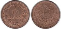 Haus Habsburg 5/10 Kreuzer Franz Joseph I. 5/10 Kreuzer 1866 A -