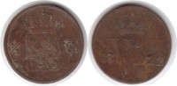 Niederlande 1/2 Cent Utrecht / Wilhelm I. 1815-1840