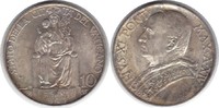 Italien 10 Lire Kirchenstaat Pio XI. 1922-1939