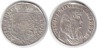 Anhalt-Bernburg-Harzgerode 2/3 Taler Wilhelm 1670-1709 BA, Plötzkau