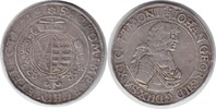 Sachsen-Albertinische Linie Wechseltaler Johann Georg II. 1656-1680 CR, Dresden