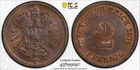 Kaiserreich 2 Pfennig -