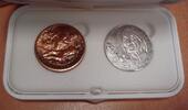 Vatikan Medaille MEDAILLE AUS SILBER UND BRONZE Mutter Teresa. -