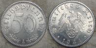 Drittes Reich 50 Pfennig Minimal Kratzer.#P7 -