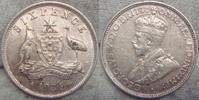 Australien Sixpence #P11 -
