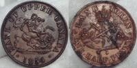 Kanada 1/2 Penny Upper Canada.P#17 -
