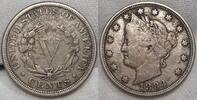 USA 5 Cents #21 -
