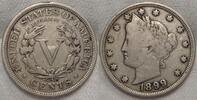 USA 5 Cents Kleine Kratzer.#21 -