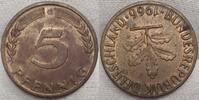 BRD 5 Pfennig Mit ca. 170 Grad Stempeldrehung.#21 -