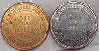 Brasilien Werbetoken 2 Stück.Kleine Flecken. -