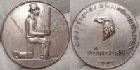 Deutschland Silbermedaille Winzige Kratzer und Randfehler.#6 -