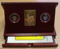 Malawi 250 + 50 Kwacha Gold und Silber Investment Coin Set. -