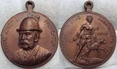 Haus Habsburg Messingmedaille Trageöse. -