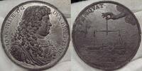 Braunschweig-Calenberg-Hannover Große Zinnmedaille Etwas Belag.Kleine Randfehler. -