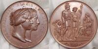 Brandenburg-Preußen Bronzemedaille Kleine Flecken. Von Fischer. -