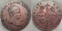 Spanien Cu 4 Maravedis -