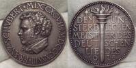 Musiker Silbermedaille Mattiert. -