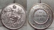 Köln, Stadt Versilberte Bronzemedaille. Winziger Randfehler. -