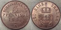 Brandenburg-Preußen Cu 3 Pfennig -