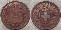 Schweiz - Eidgenossenschaft 2 Rappen -