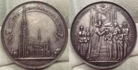 Haus Habsburg Silbermedaille Winzige Randfehler. -