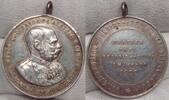 Haus Habsburg Silbermedaille Von Vanzo.Winzige Randfehler. -