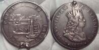 Italien - Toskana Tallero 1697 Starke Henkelspur. Kratzer. Randfehler. Fast sehr schön.