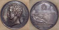 Anhalt-Dessau Silbermedaille Schöne Patina.Winzige Kratzer. -