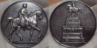 Brandenburg-Preußen Große Silbermedaille Leicht berieben.Kleine Kratzer.Winziger Randfehler. -