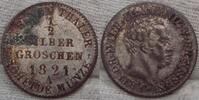 Brandenburg-Preußen 1/2 Silbergroschen Schöne Patina. -