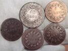 Frankreich 5 und 10 Centimes 5 Stück. -