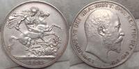 Großbritannien Crown Leicht berieben. -