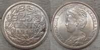 Niederlande- Königreich 25 Cents -