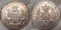 Hamburg 5 Mark Winzige Kratzer. -